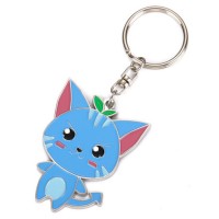 Promotional Cute Cartoon Animal Custom Enamel Keychain