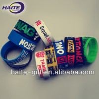 Customized Logo Rubber Silicone Wristband