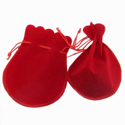 Promotional Colorful Fashion Velvet Drawstring Gift Bags